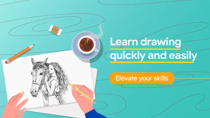 Learn drawing android App screenshot 10