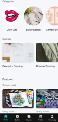 Learn drawing android App screenshot 3