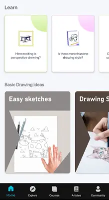 Learn drawing android App screenshot 4