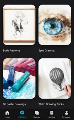 Learn drawing android App screenshot 5